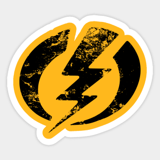 It's Electric (Black) Sticker